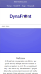 Mobile Screenshot of dynafront.com
